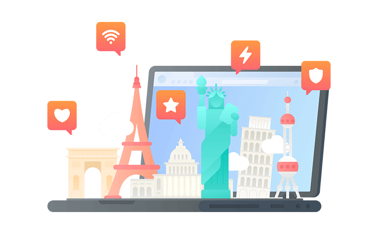 在克罗地亚连接到中国的代理 - 翻回VPN
