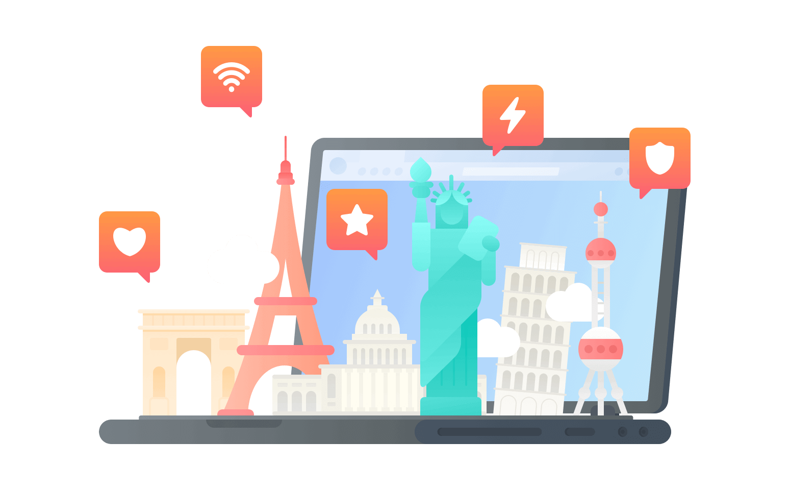 在克罗地亚连接到中国的代理 - 翻回VPN